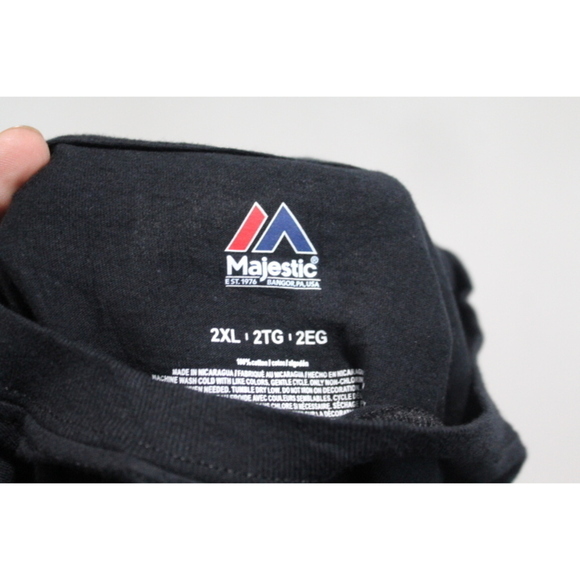 San Francisco Giants Men Black Tee Shirt Posey 28 Size 2XL - Picture 2 of 10